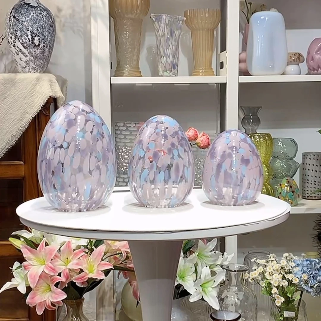 原色三只微瑕灯罩摆件