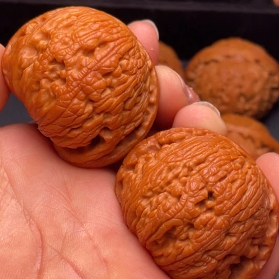 文玩核桃把件秦岭山脉核桃