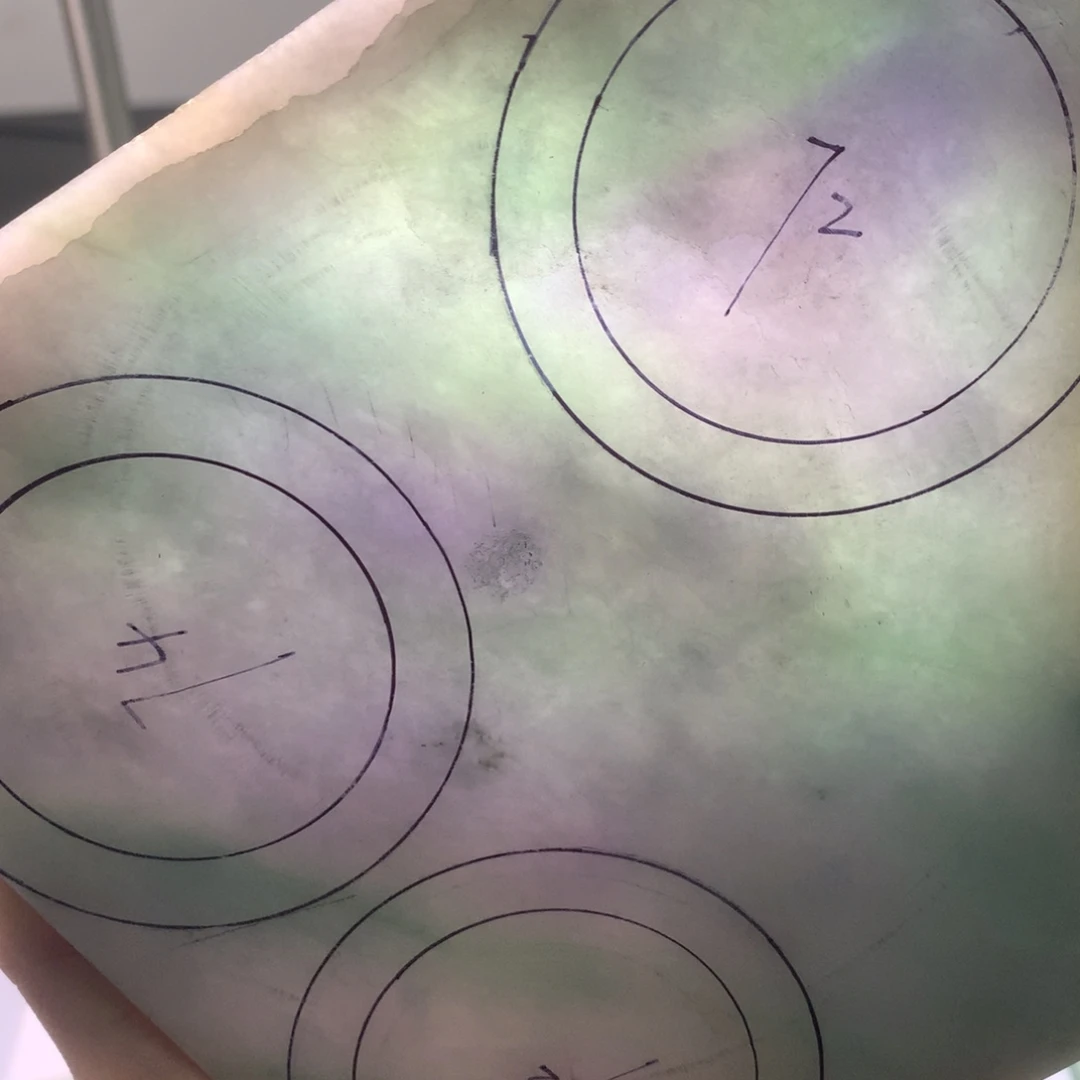 定制翡翠未镶嵌翡翠手镯