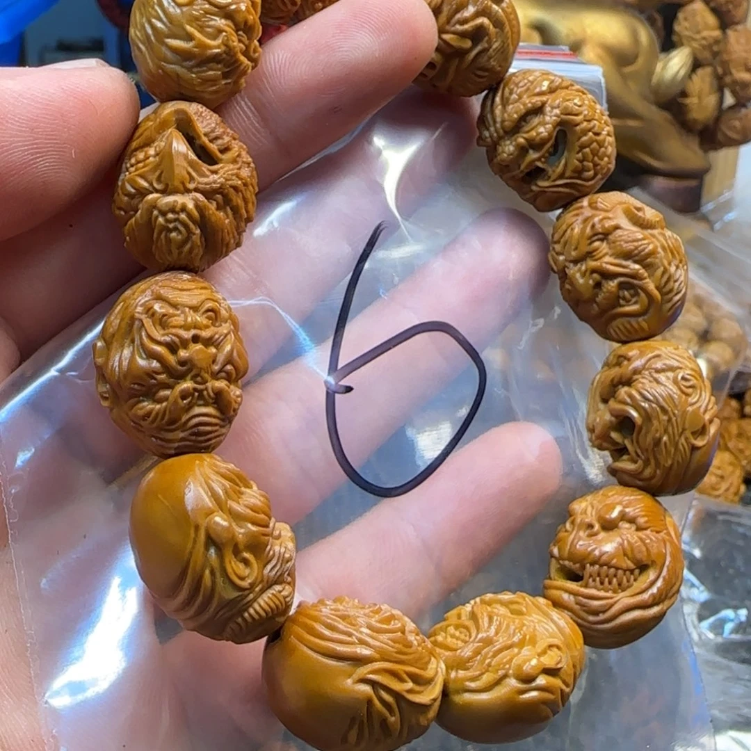 橄榄核手串/手链生肖恶僧