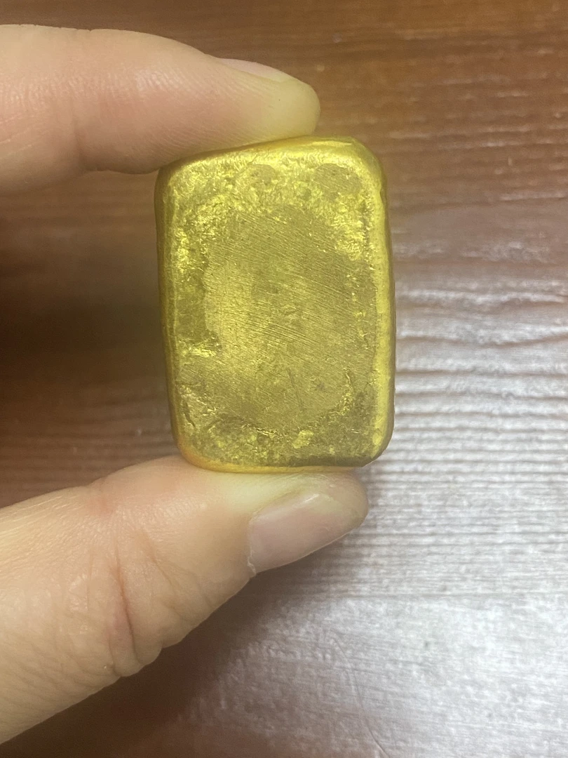 金色凤祥中型方块摆件