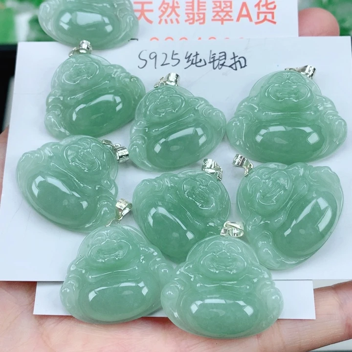 翡翠挂件银S925镶嵌多样性发其1