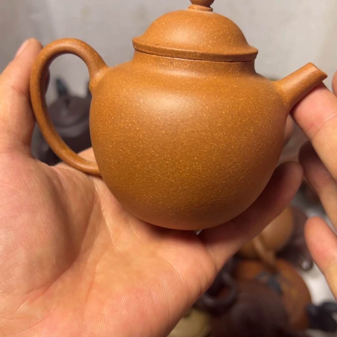 茶壶紫砂宜兴原矿紫砂壶200毫升容量
