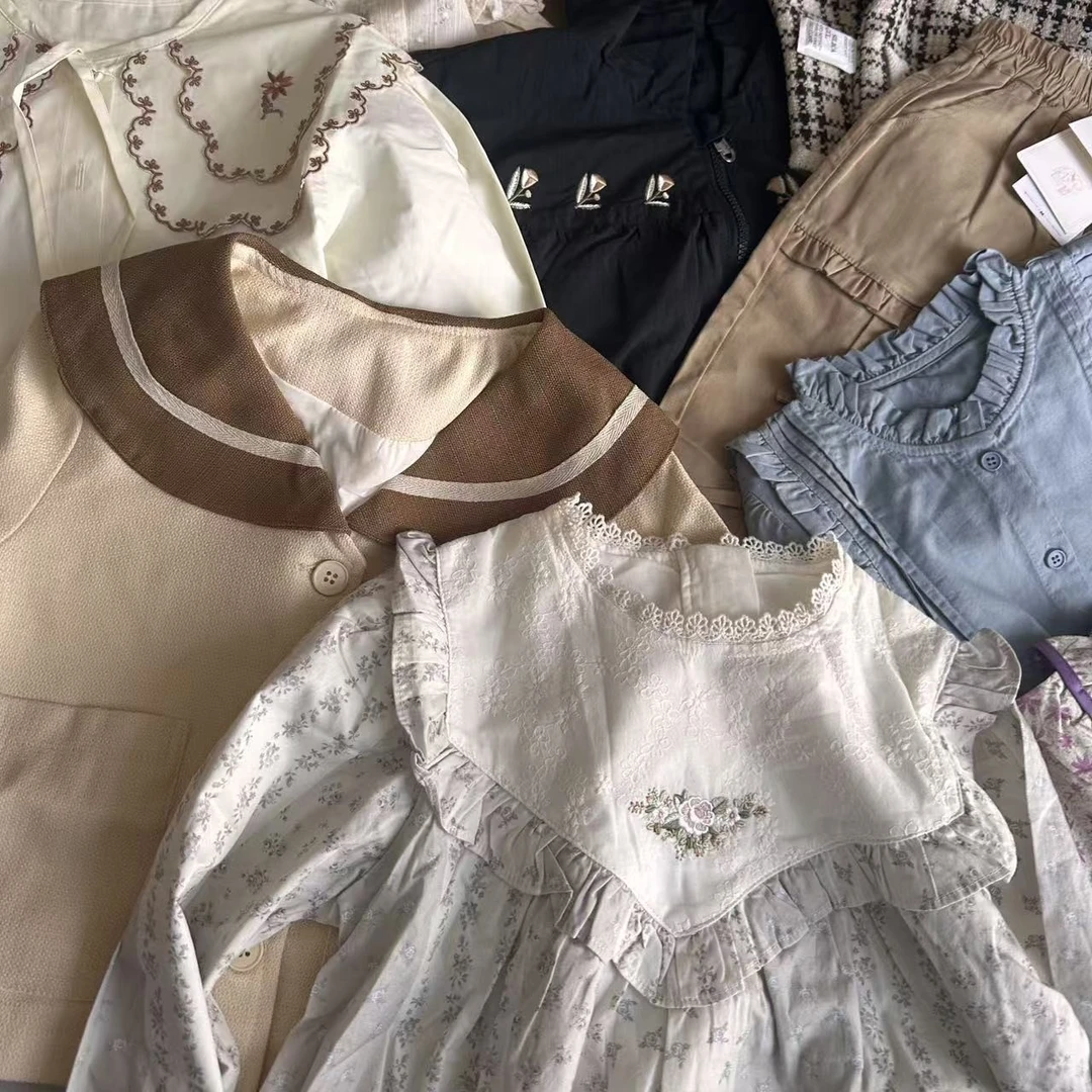 直播链接 49女童秋连衣裙套装 孤品fu利扣号 NO退NO换 默认微瑕