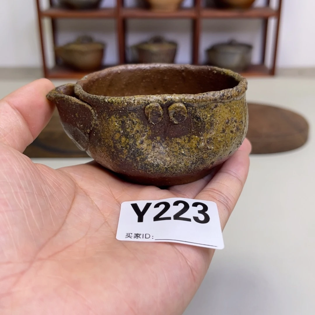 备前烧作品宫崎乐陽，微瑕