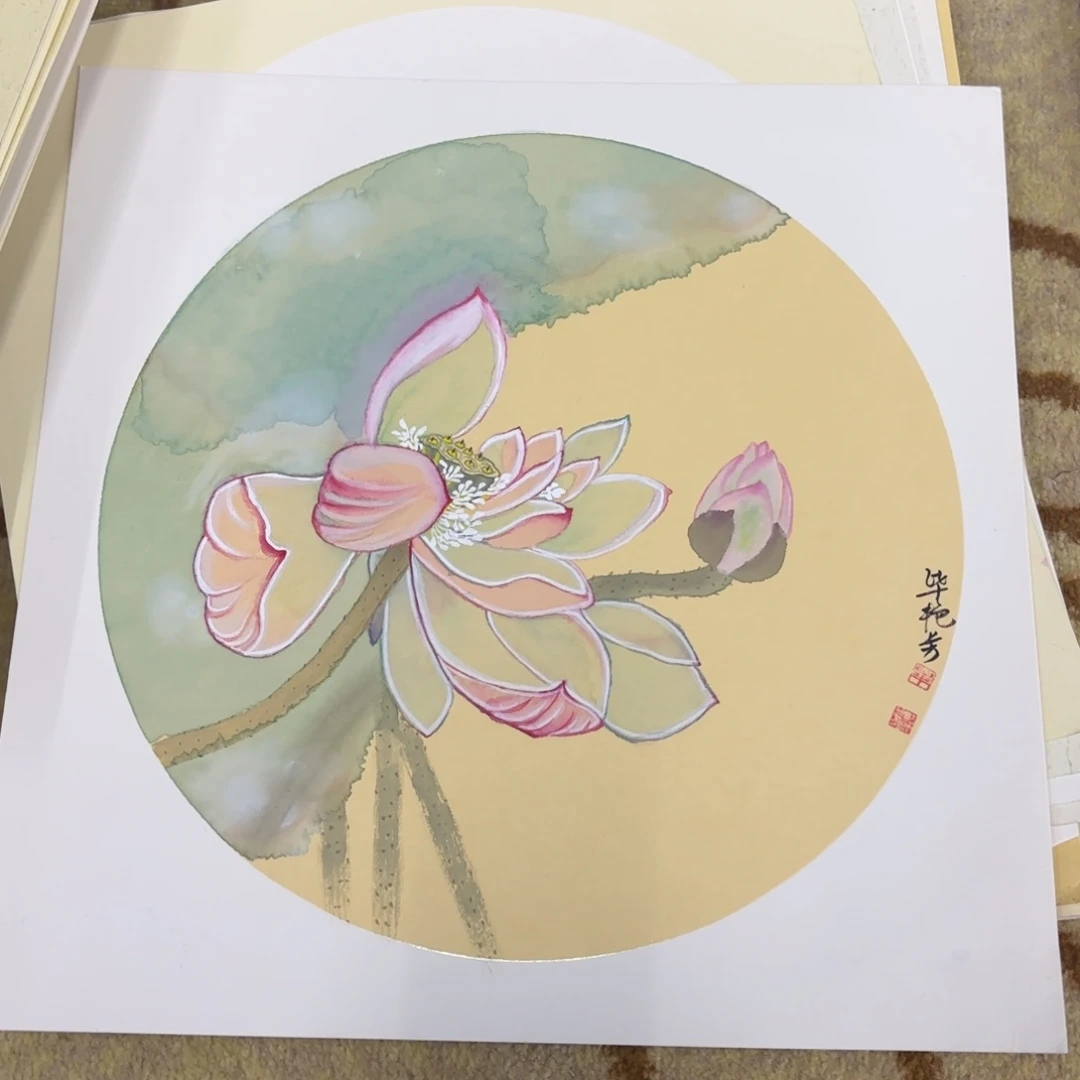 国画38-38卡纸作品童