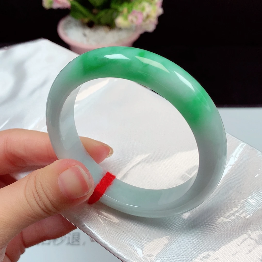 翡翠未镶嵌手镯1446