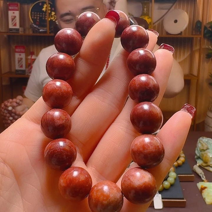 蛇纹石玉手串未镶嵌