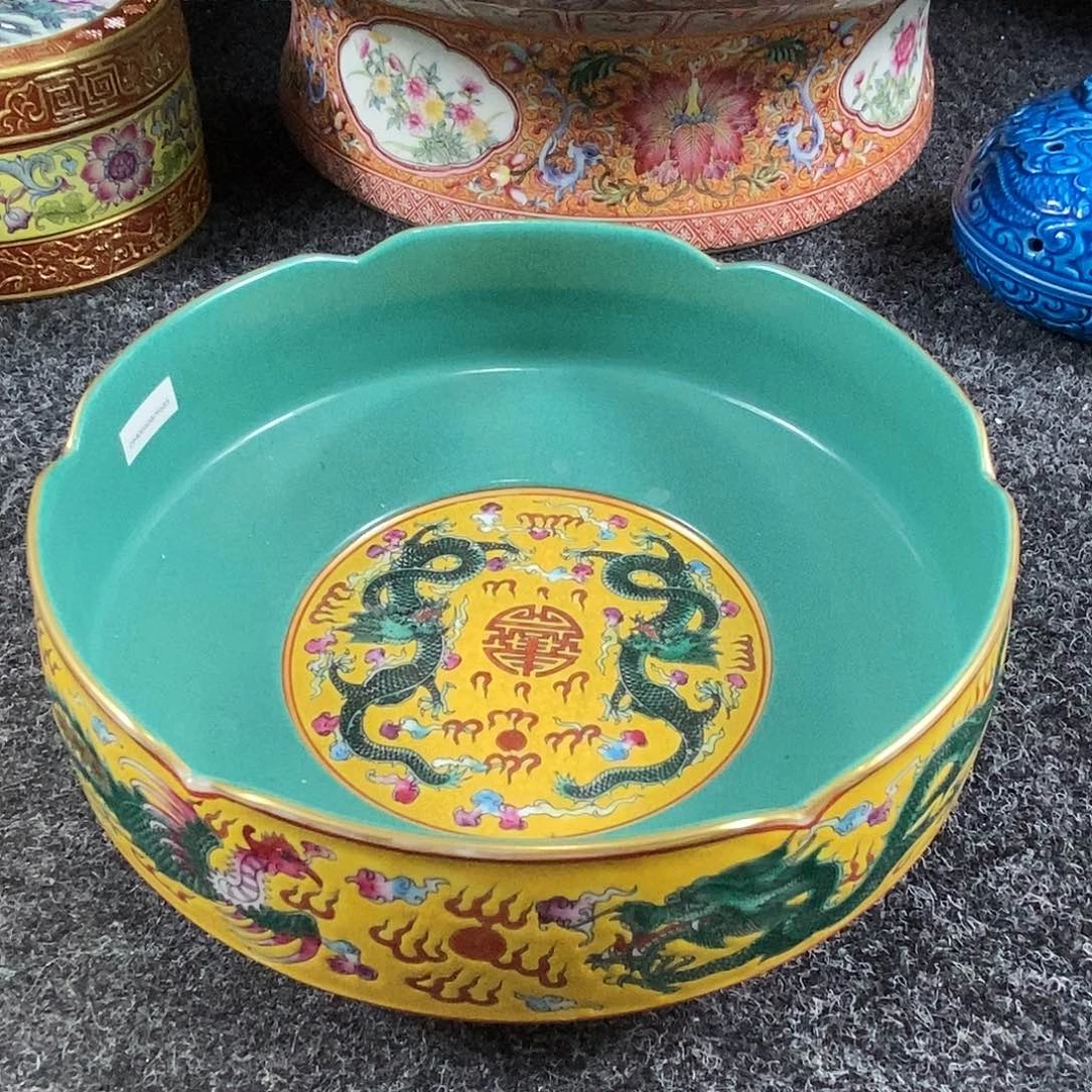 摆件手工手绘陶瓷摆件工艺品