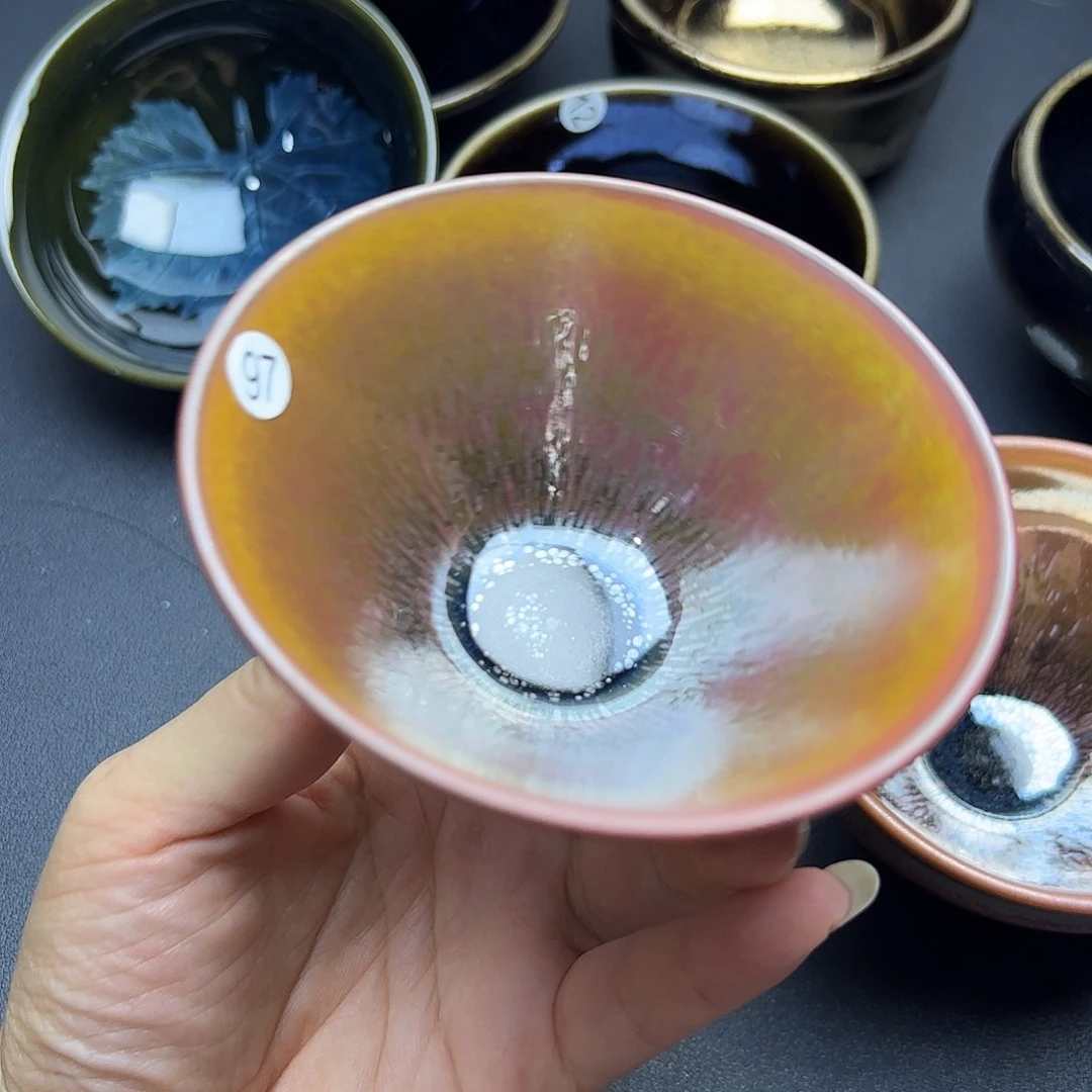 茶盏建窑建盏主人杯