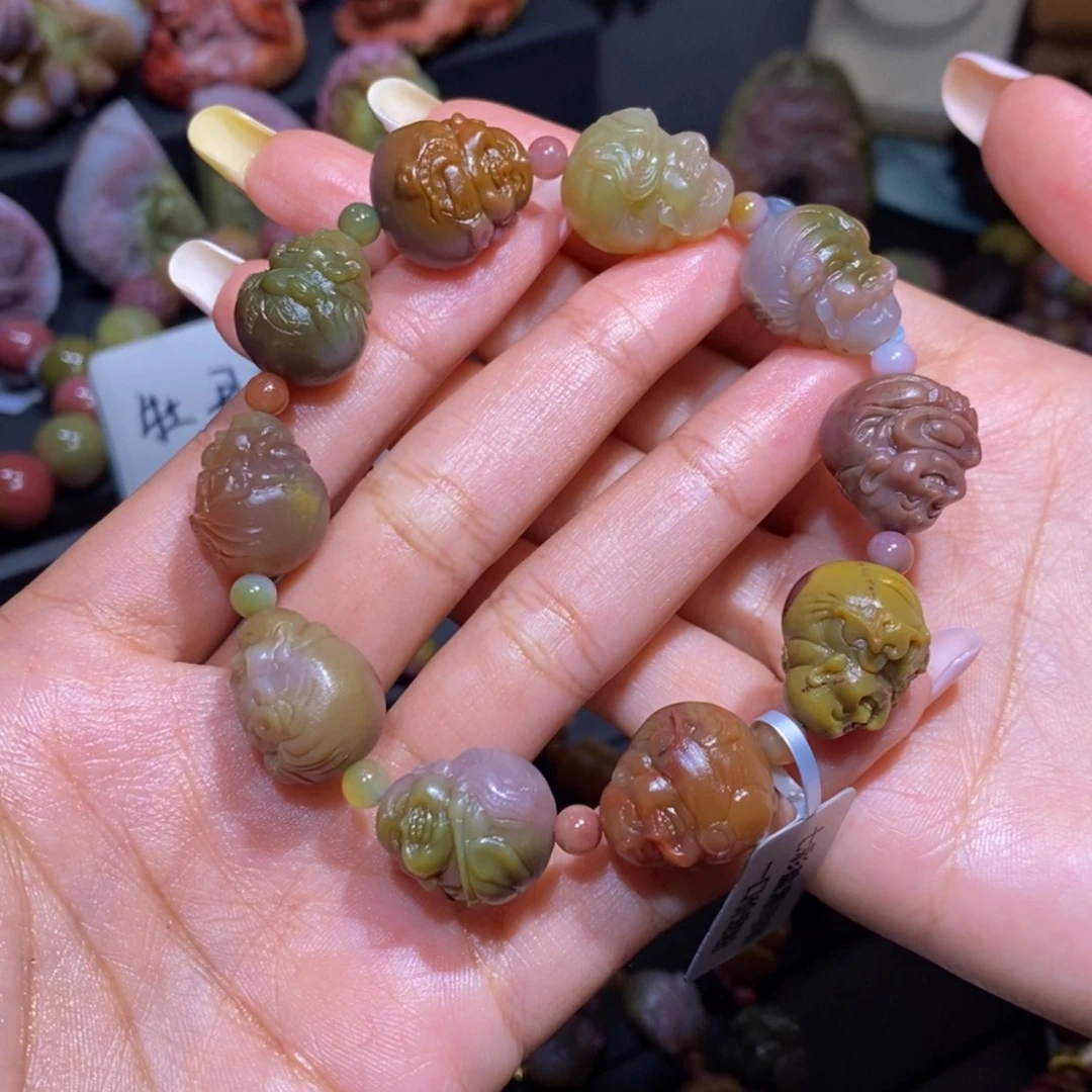 【闪购商品】玛瑙/玉髓手串未镶嵌盐源玛瑙