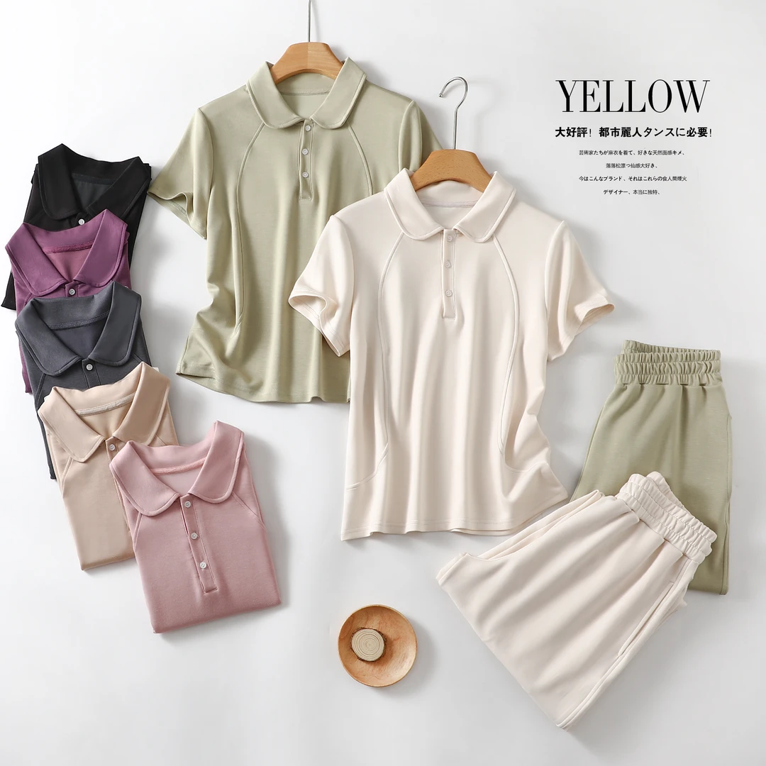 2025夏季品质控必入！韩国原单空气层棉~百搭套装！女款 8230625