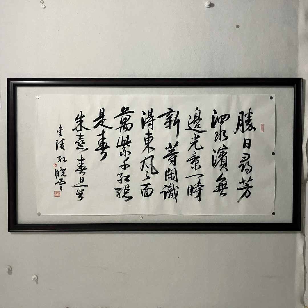 5078书法 纸本水墨136×68cm