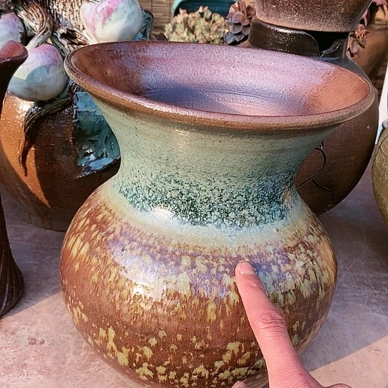 【闪购商品】紫砂花盆24.27花盆花盆