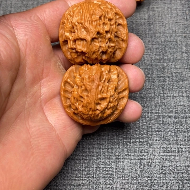 把件文玩核桃大*层野狼大气层