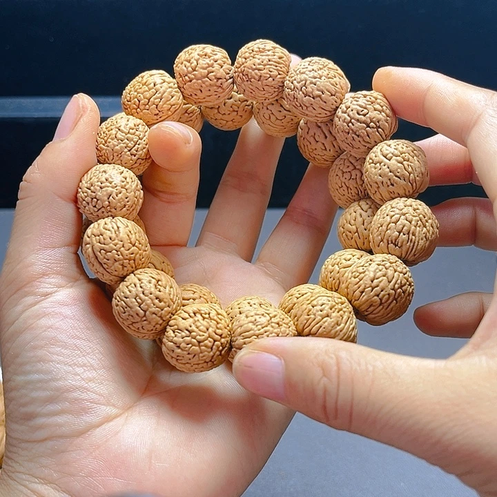 梦***影桃核吊坠桃核手串