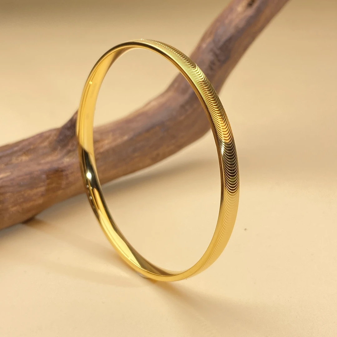 足银银制品 【小北珠宝】足银闭口手镯8-17L95X136