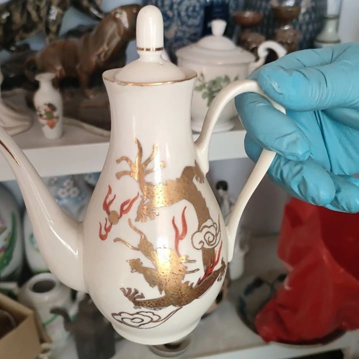 摆件陶瓷盘子碗啥都有