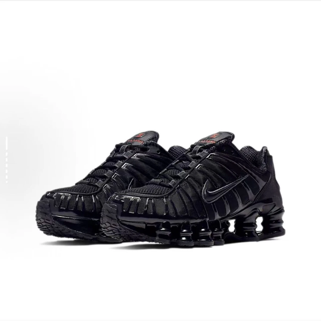 【西安开元NIKE正品保证】NIKE SHOX TL 黑色女子休闲鞋AR3566-002