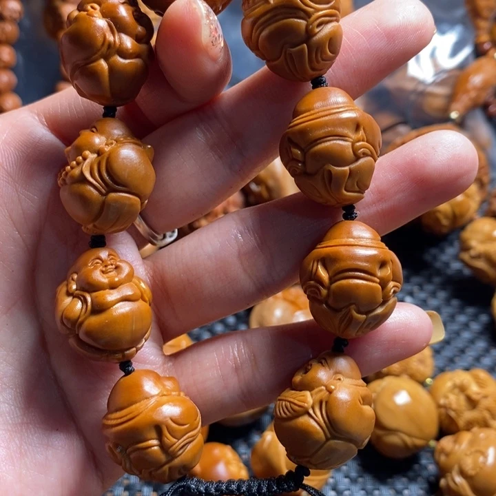 橄榄核吊坠八大弥勒