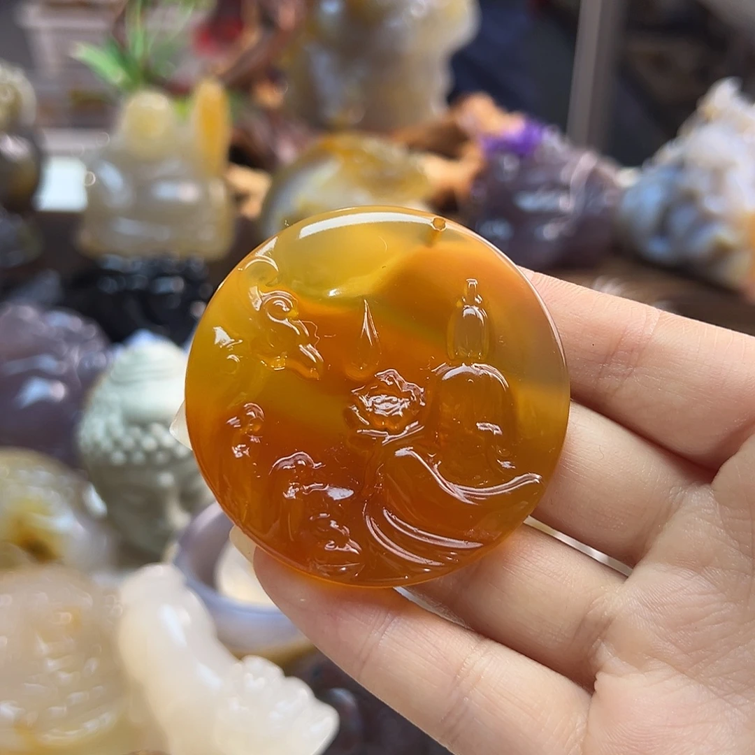 玛瑙/玉髓未镶嵌颈饰