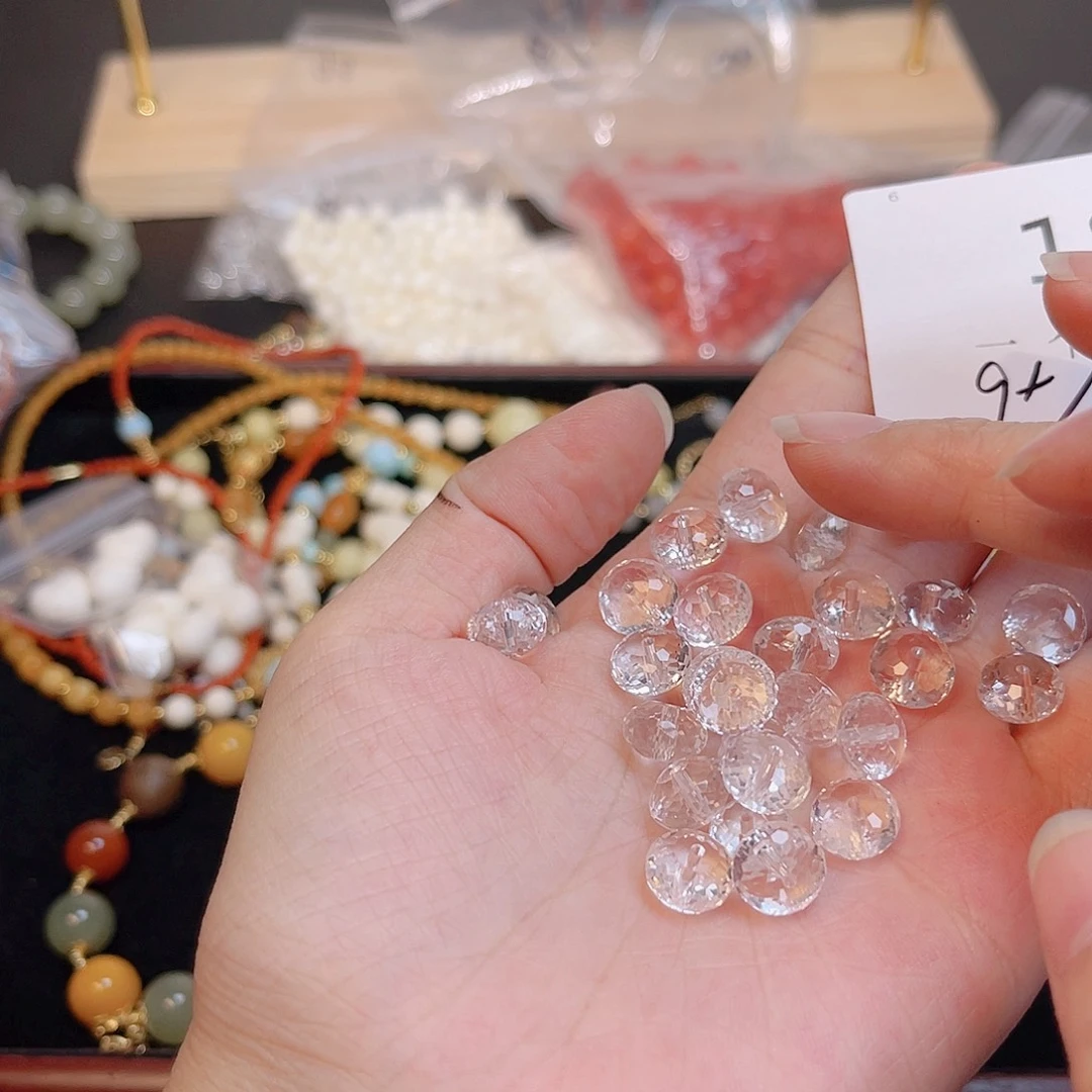 水晶珠宝半成品未镶嵌188 。