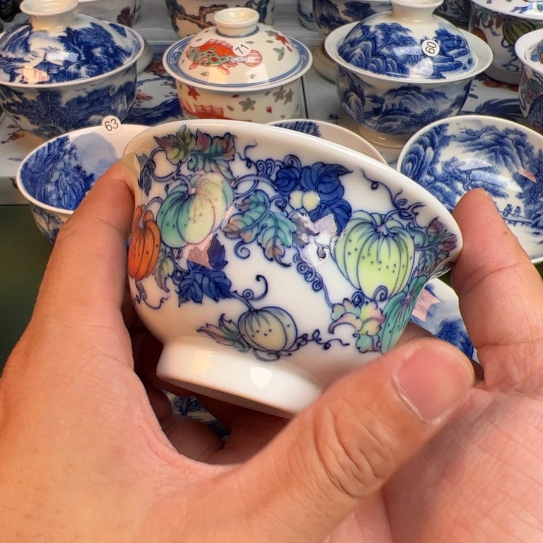 纯手工纯手绘茶具84