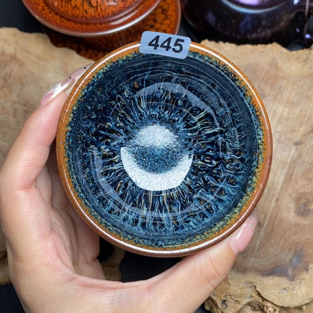 茶盏建窑建盏主人杯445