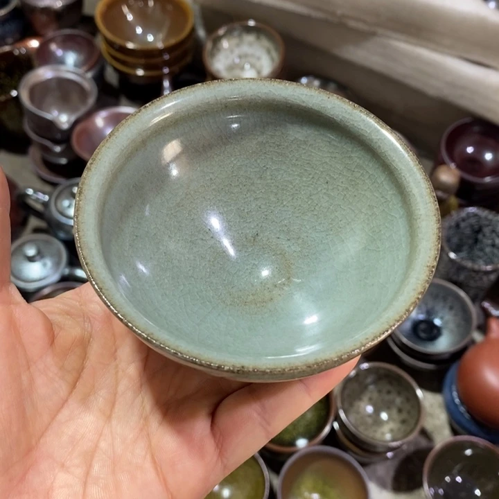 万***傑茶盏建阳建盏微瑕官帽