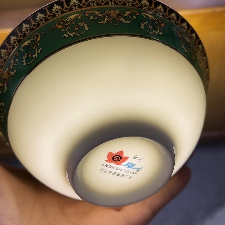 五寸正价老标陶瓷一个
