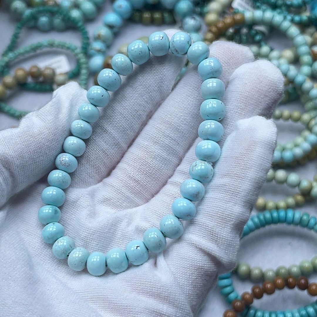 未镶嵌绿松石珠宝奇石勇****！7+