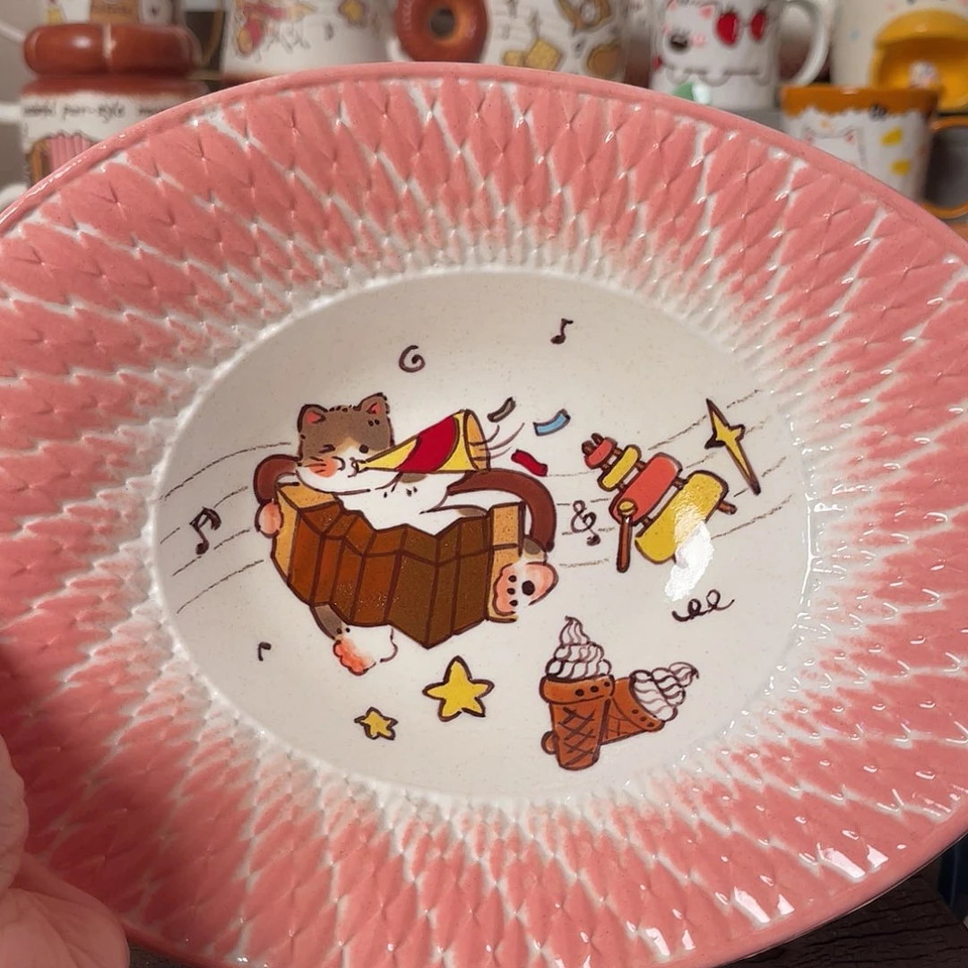 景德镇陶瓷可爱手绘杯