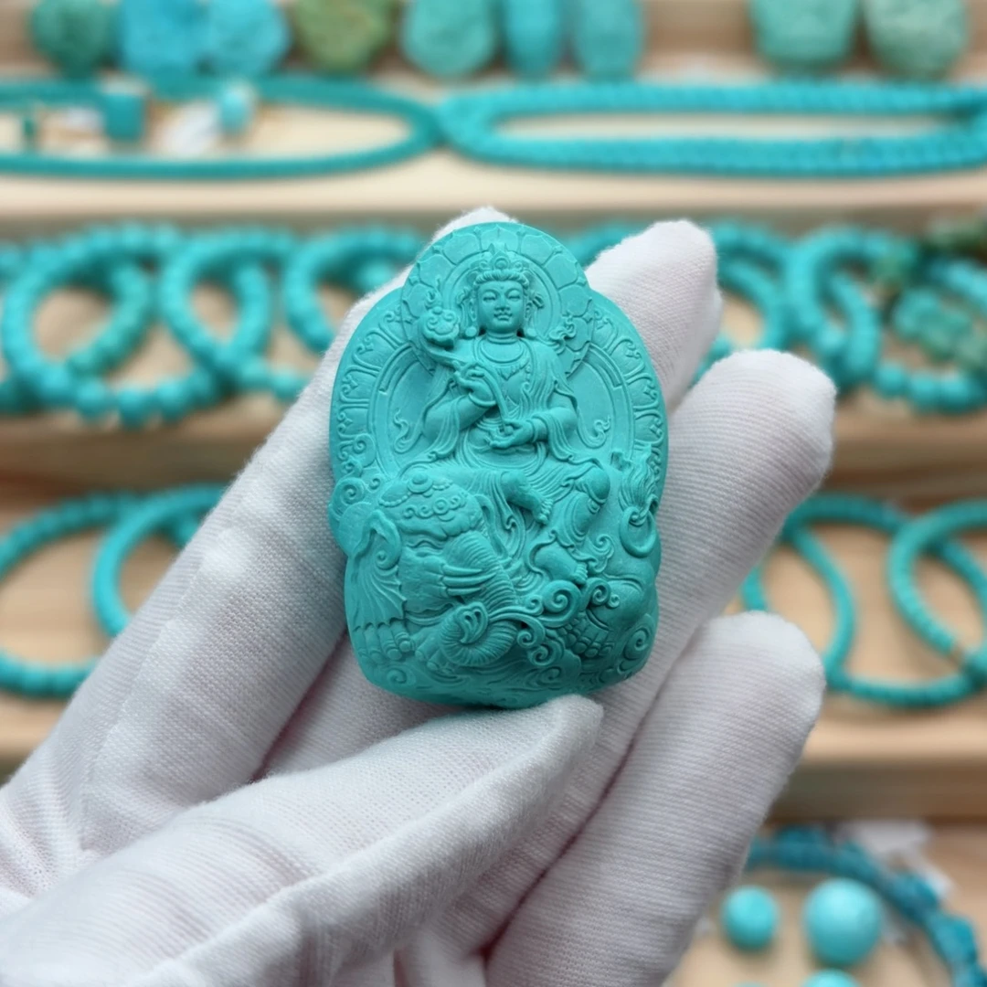 绿松石未镶嵌珠宝奇石