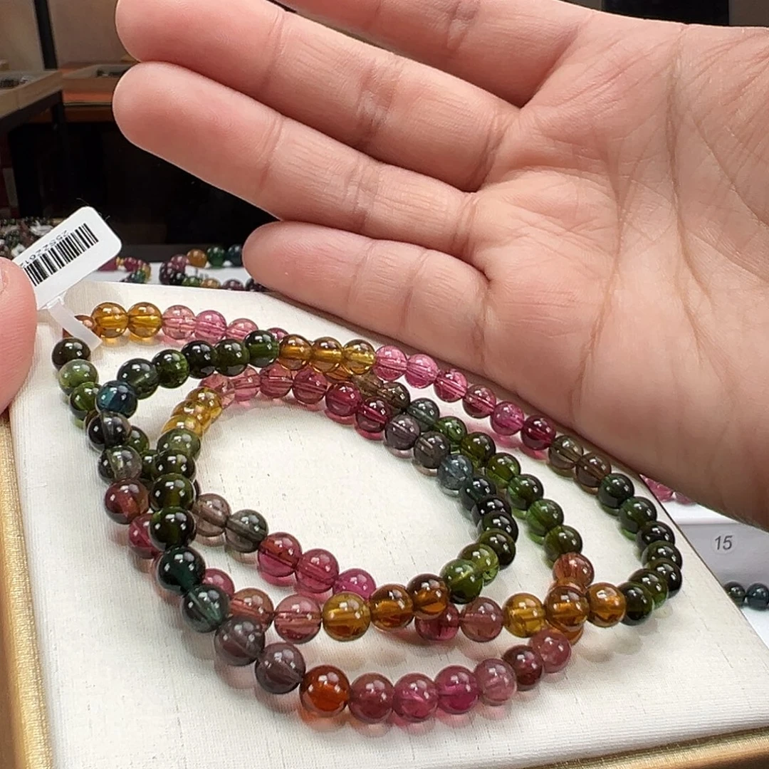 未镶嵌手串碧玺5mmmmmmm