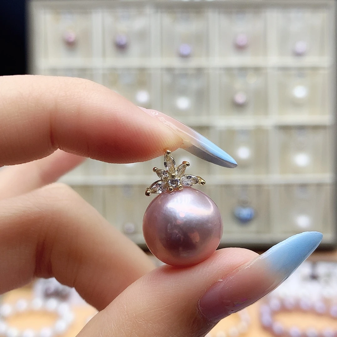 淡水珍珠合金颈饰