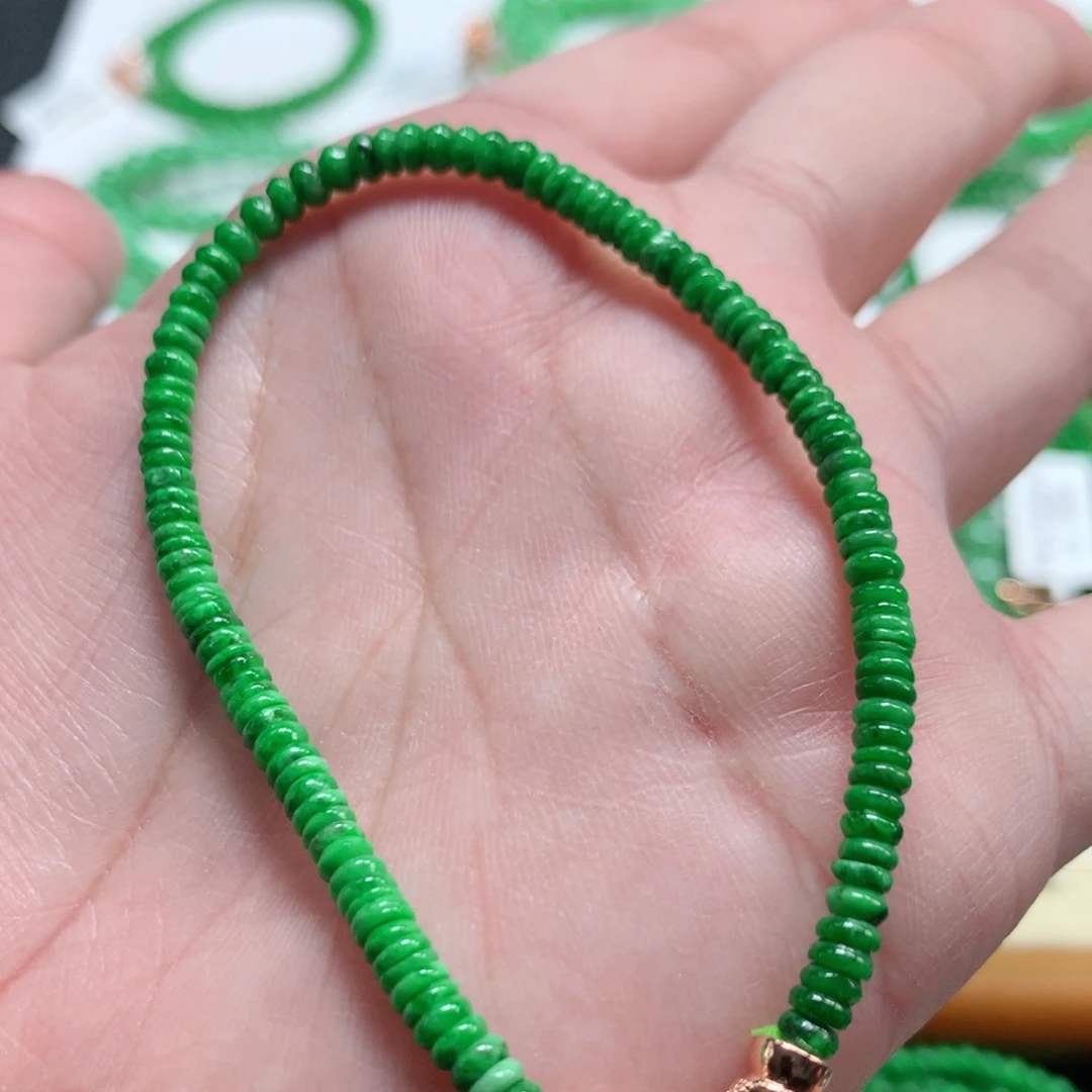 翡翠未镶嵌手链翡翠