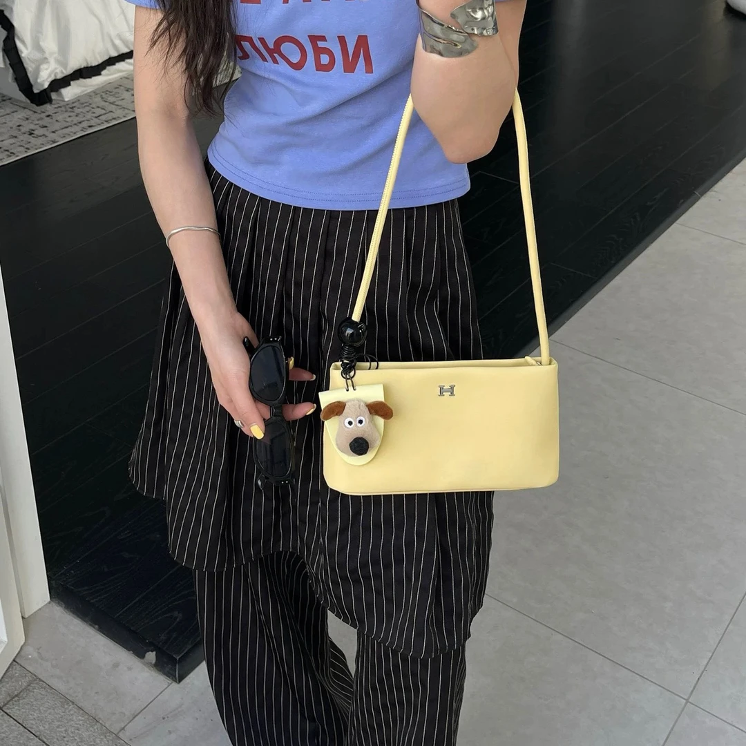 【梓俊箱包】9887魔法土棍包时尚百搭单肩斜挎包手提包精致腋下包