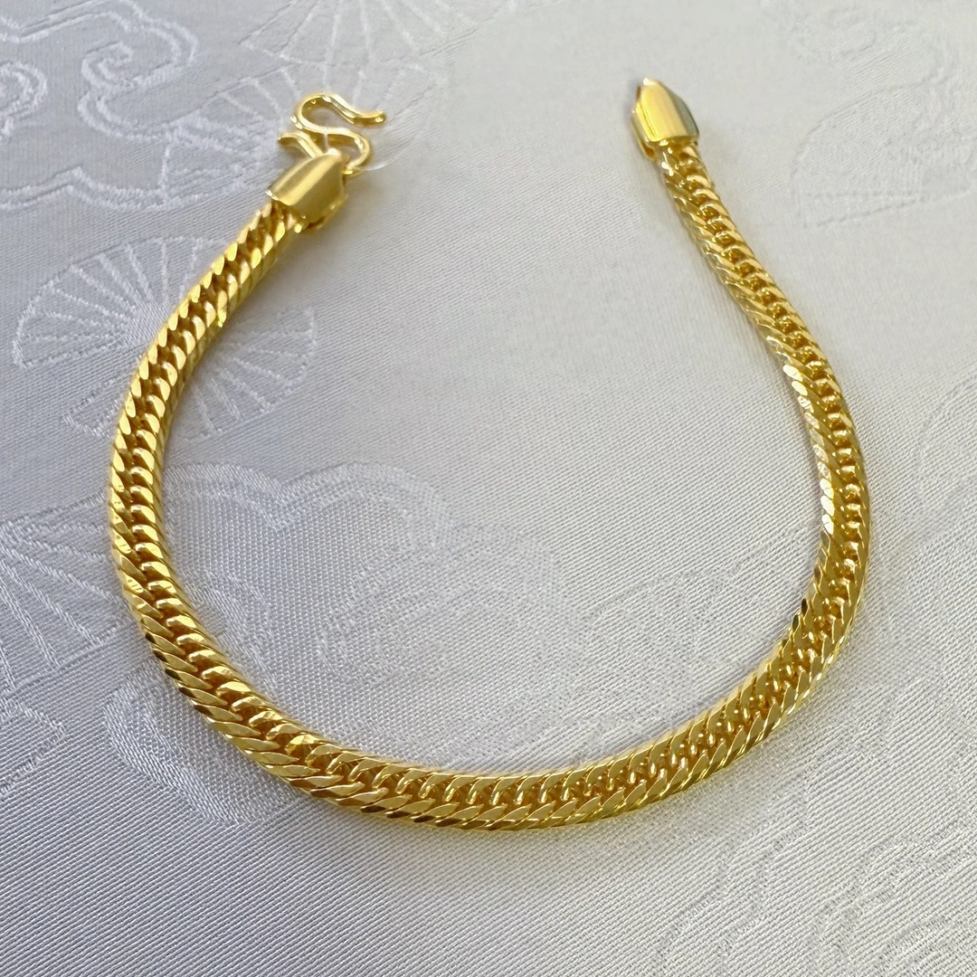 足金999 喜平手链