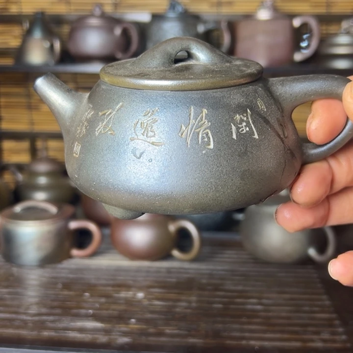 紫泥壶深****）坭兴陶猜谜