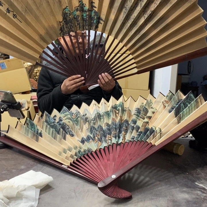 再***驰扇子工艺品哈哈哈哈哈