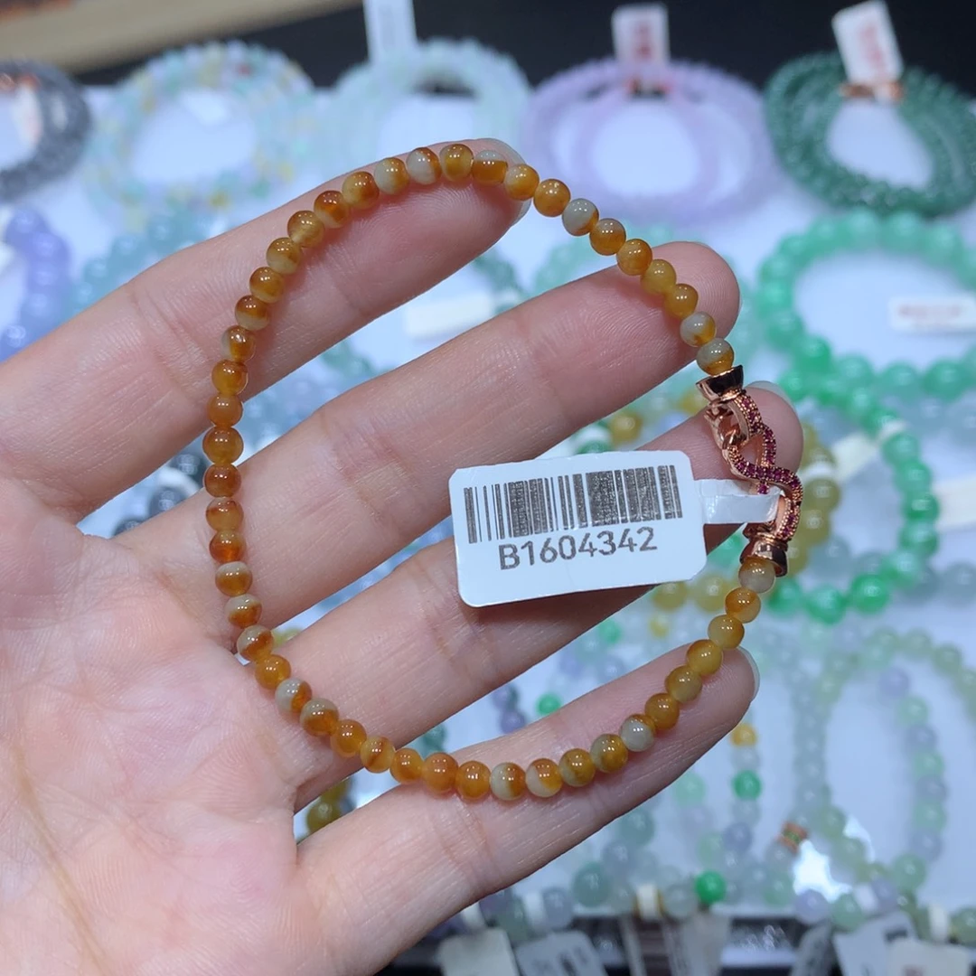 未镶嵌手链翡翠天然