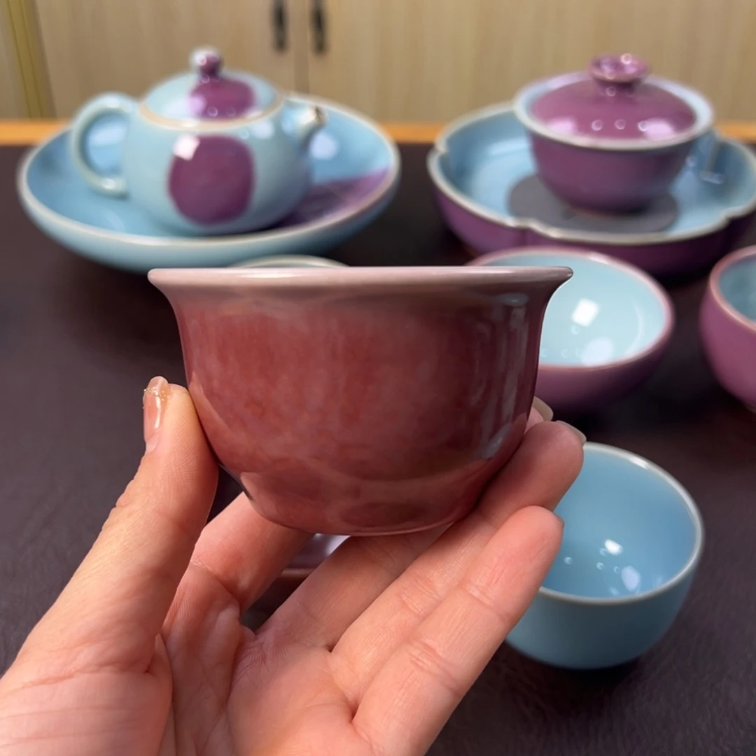 杯钧窑主人杯 压手杯