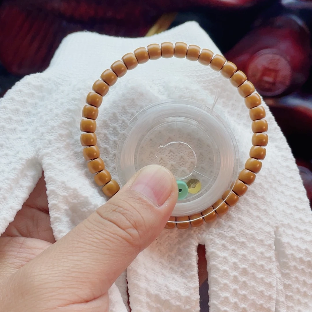 橄榄核吊坠0.63核尖手串