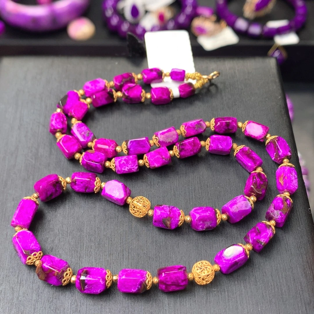 苏纪石（舒俱来）未镶嵌项链