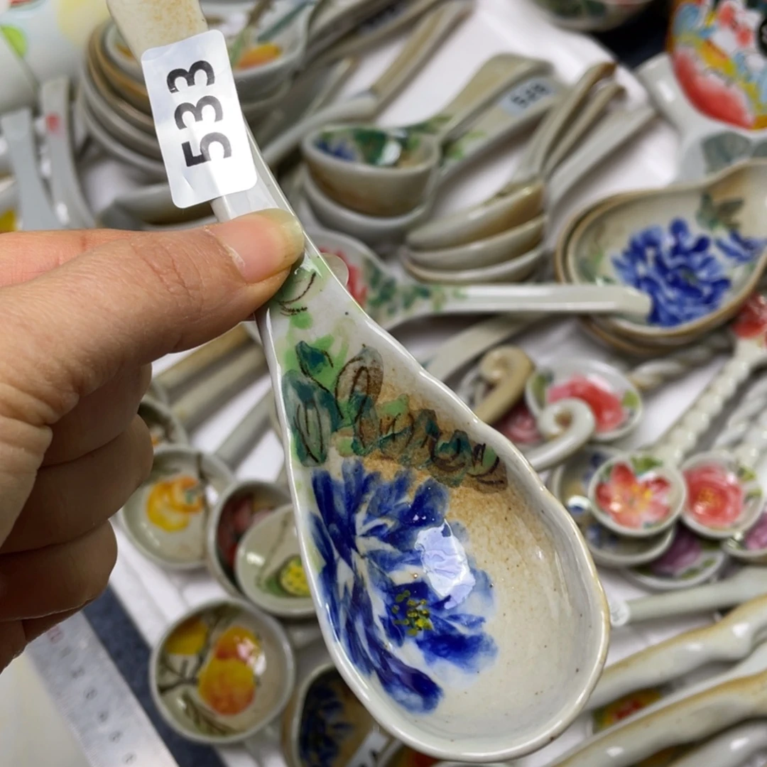 吃饭勺景德镇高温陶瓷8888