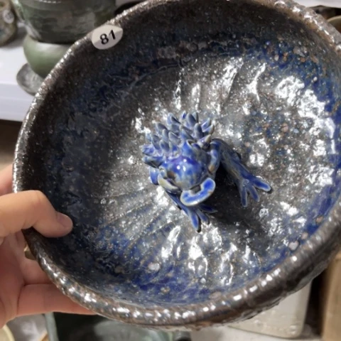 碗手工手捏咖啡杯壶承