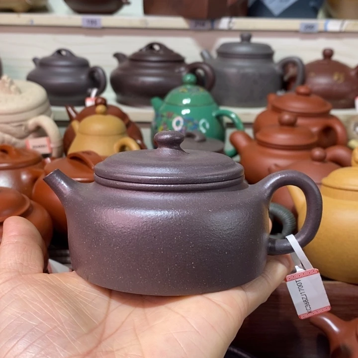 茶壶紫砂微瑕处理一把