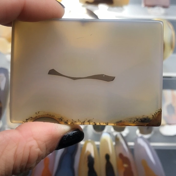 玛瑙/玉髓未镶嵌颈饰136