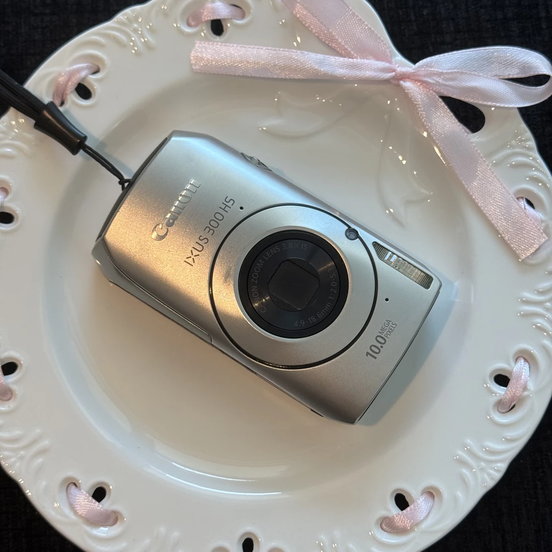 9新 Canon/佳能 ixus300hs网红款中文1000w像素3.8倍变焦