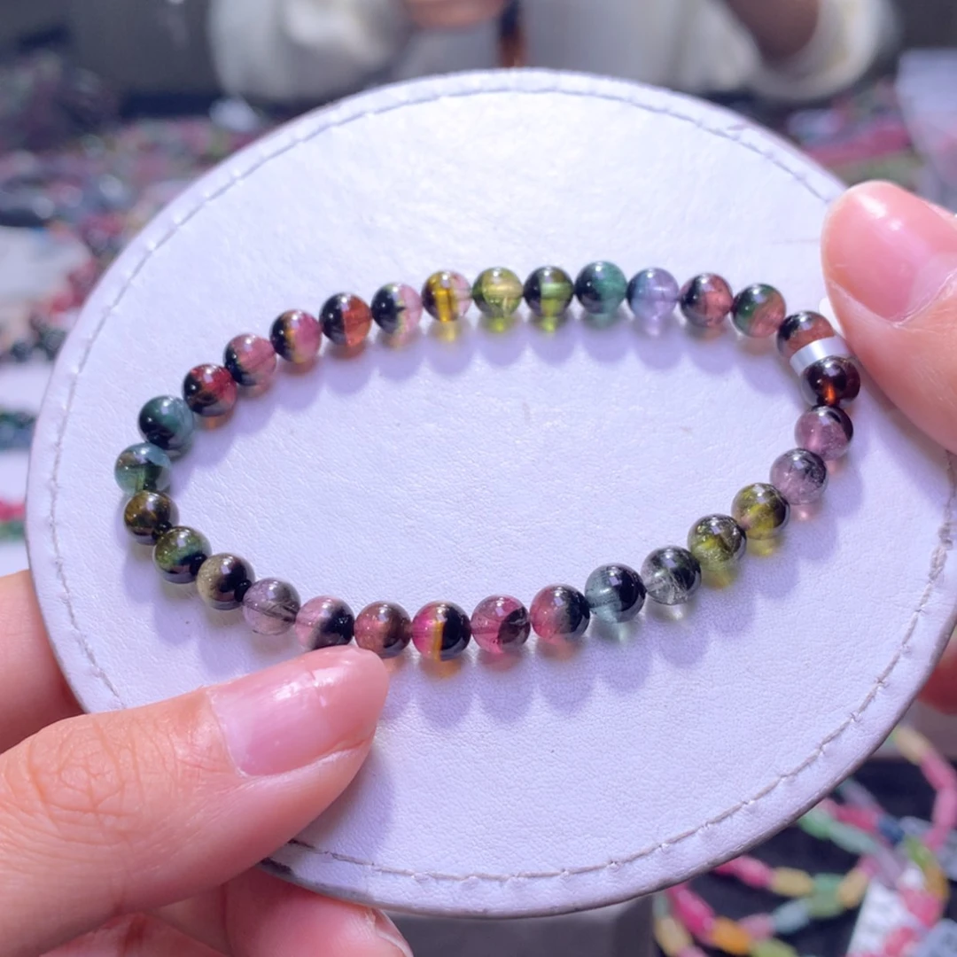 【闪购商品】未镶嵌手串碧玺5.8mm左右